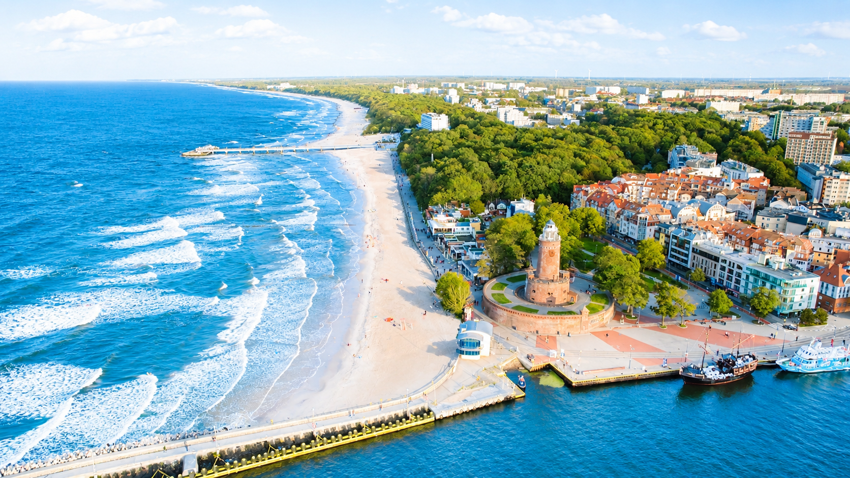 Kołobrzeg — nieruchomości nad morzem na sprzedaż