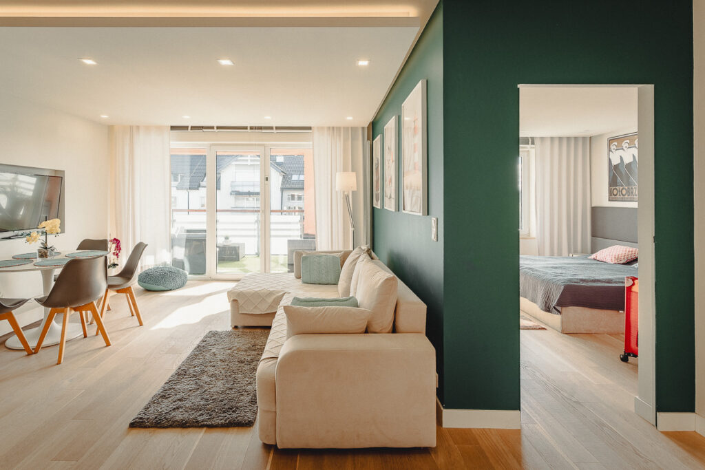 Apartament w Darłówku — osiedle Kropla Bałtyku