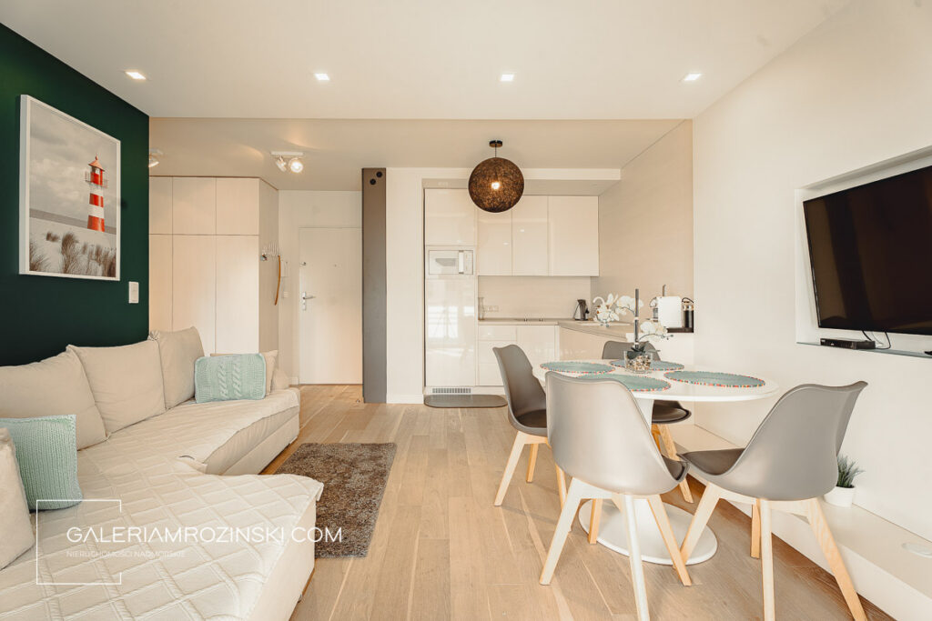 Apartament w Darłówku — osiedle Kropla Bałtyku